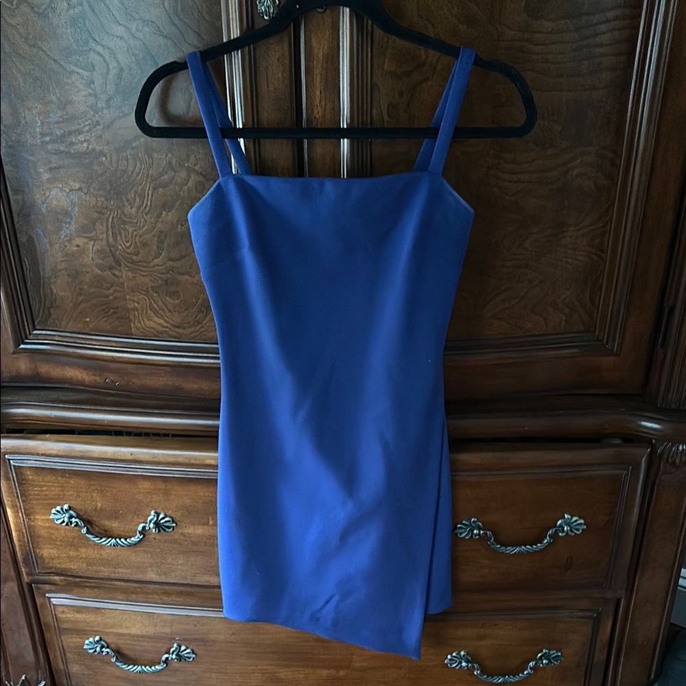 Elegant royal blue Dress